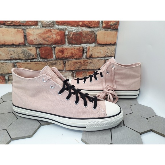 Converse Chuck Taylor All Star Pro Suede Shoes Pink Sage Men Sz 12 A05203C White - Picture 5 of 14